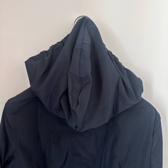 Moncler Navy Ocre Jacket Short Parka Size 1 - Picture 11 of 13